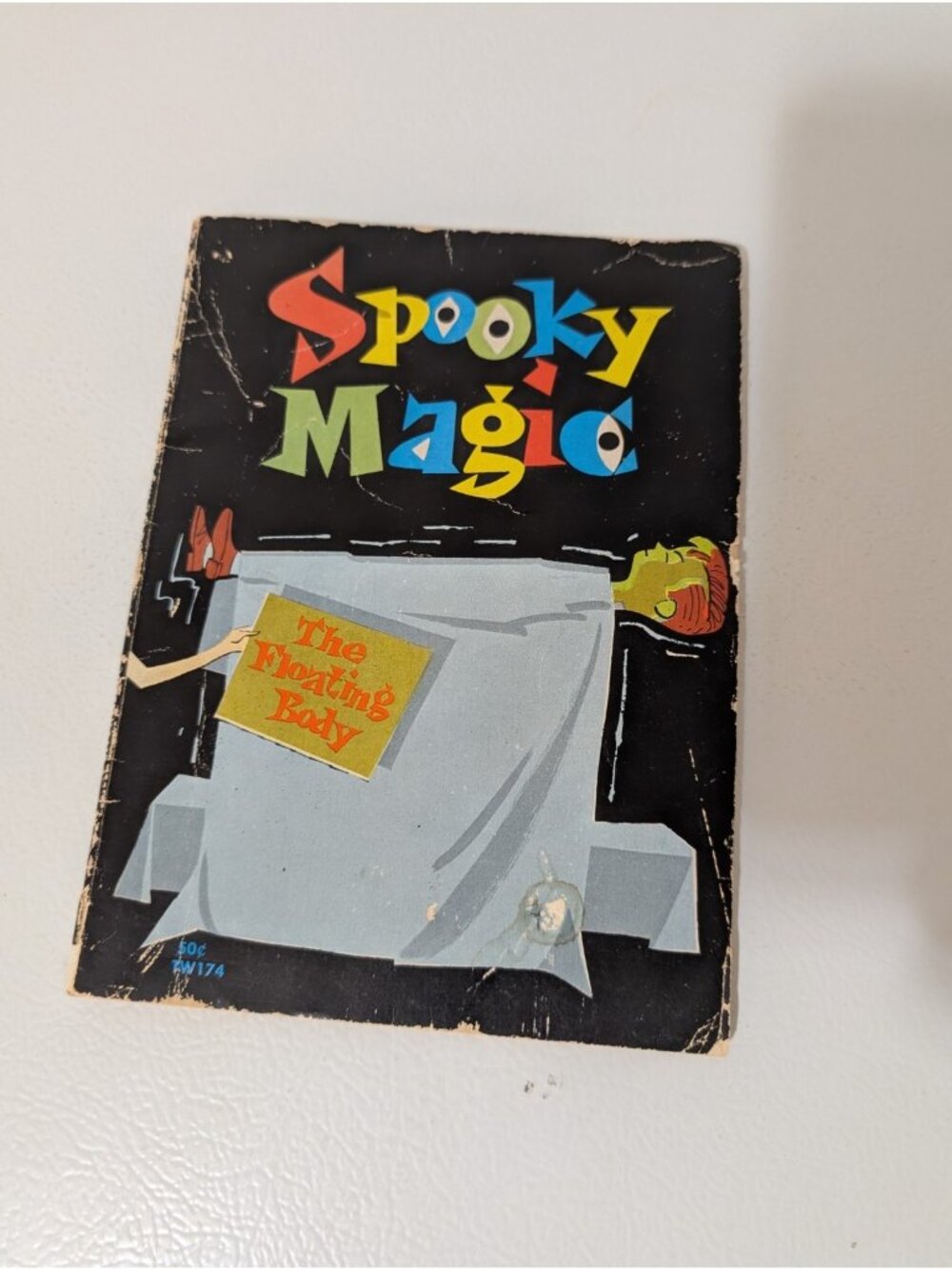 Vintage book Spooky Magic by Larry Kettelkamp 1966 Retro Scholastic Magic Tricks